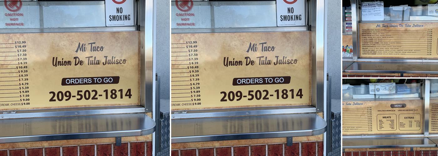 Mi Taco Unión De Tula Jalisco Menu