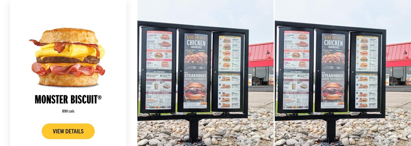 Hardee's Menu