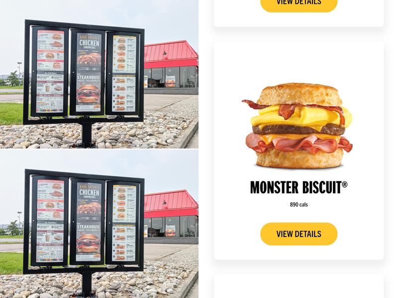 Hardee's Menu