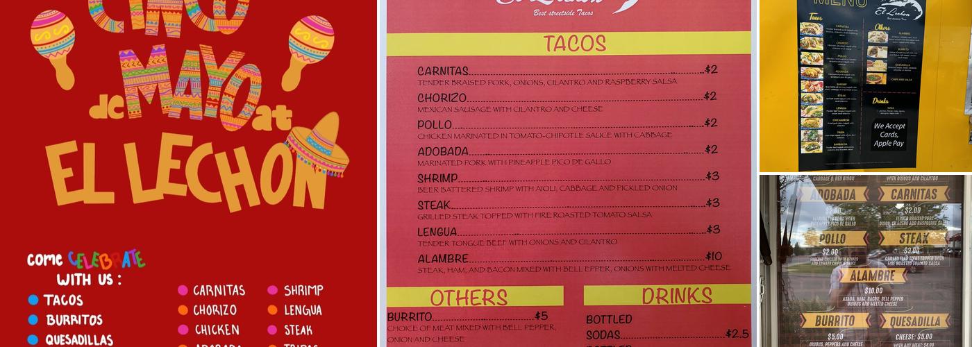 El Lechon Menu