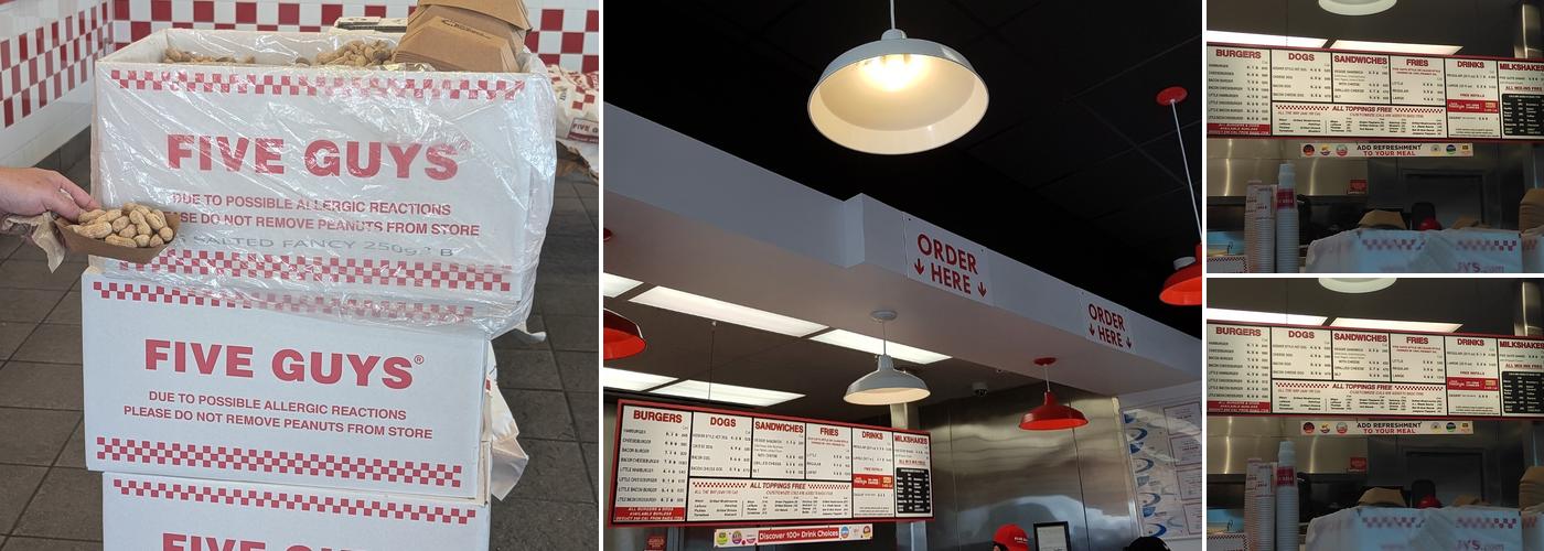 Five Guys Menu