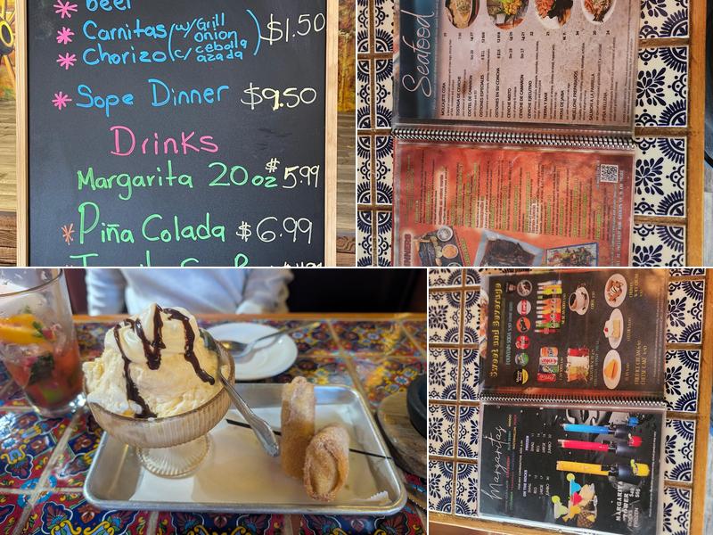 Cinco de Mayo Mexican Bar & Grill Menu