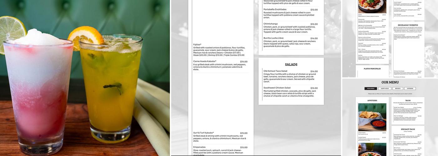 Brookside Barrio Menu