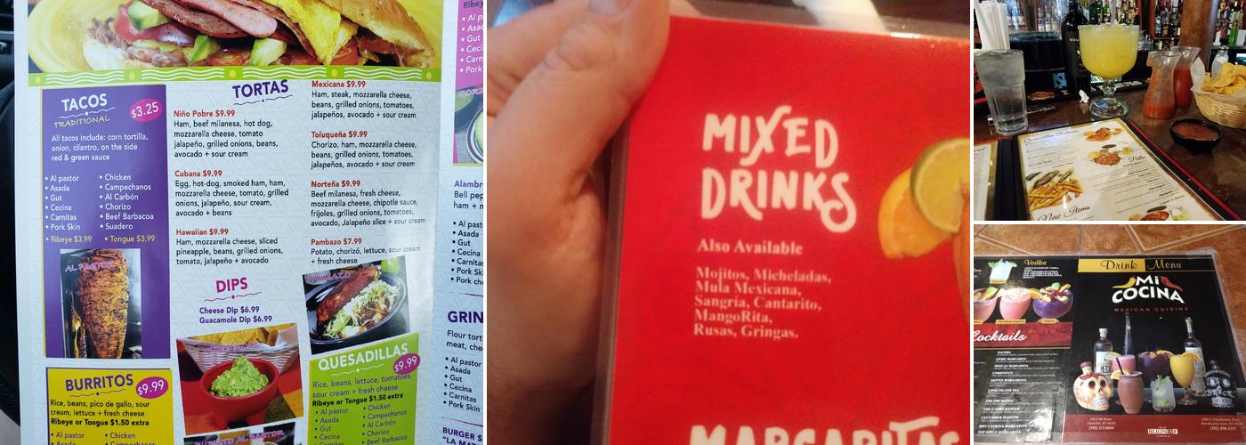 El Pastorcito Taqueria Menu