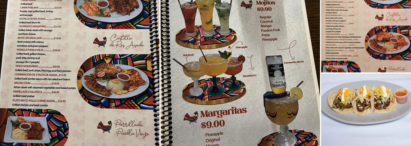 Pueblo Viejo # 2 Menu