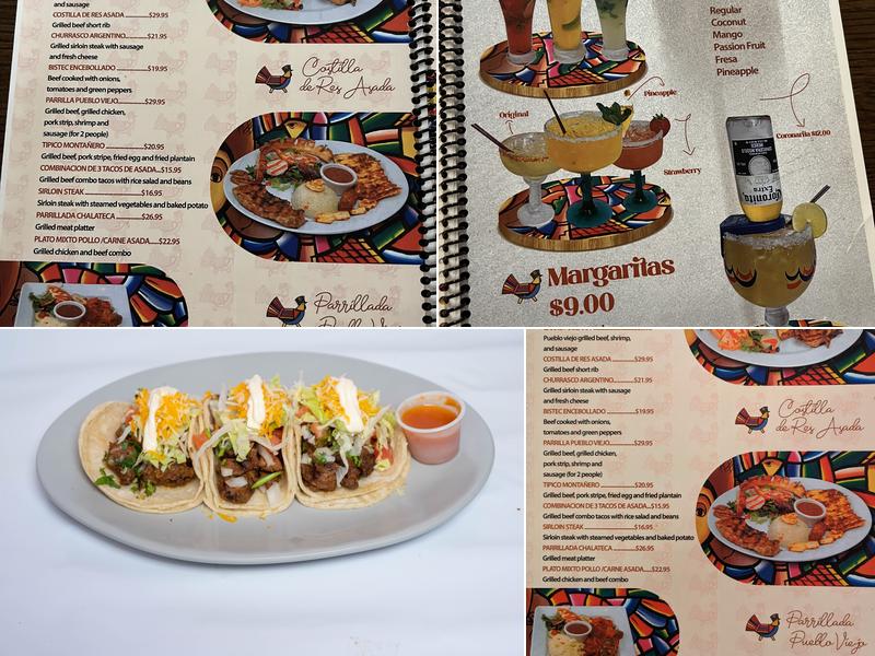 Pueblo Viejo # 2 Menu