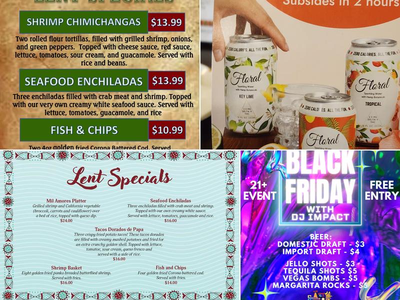 El Salto Mexican Restaurant Menu