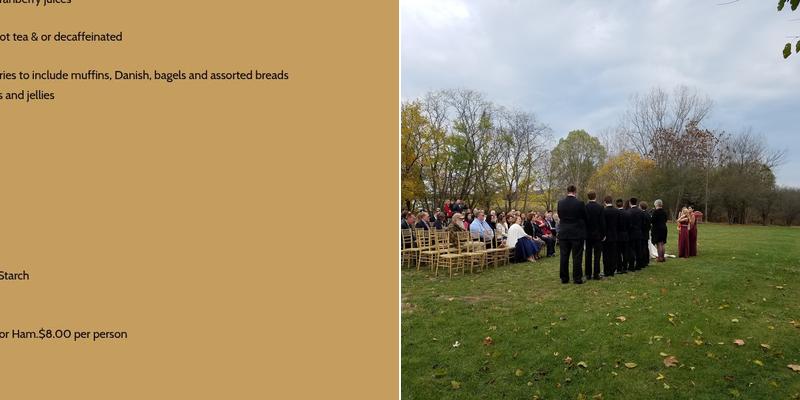 Palacio Catering and Conference Center Menu