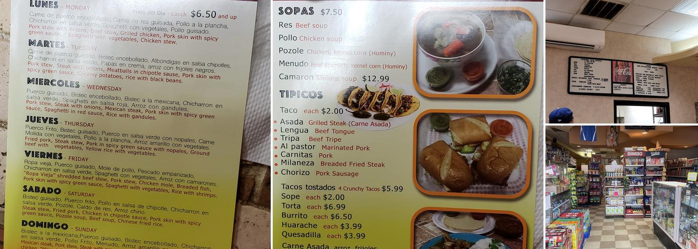Los Reyes 2 Menu