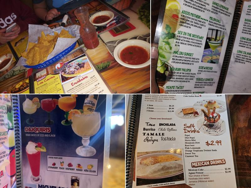 Canelo's Mexican Grill and Bar Menu