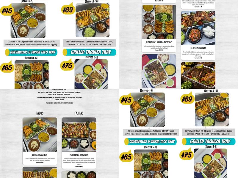 Herraduras Mexican Fire & Grill Menu