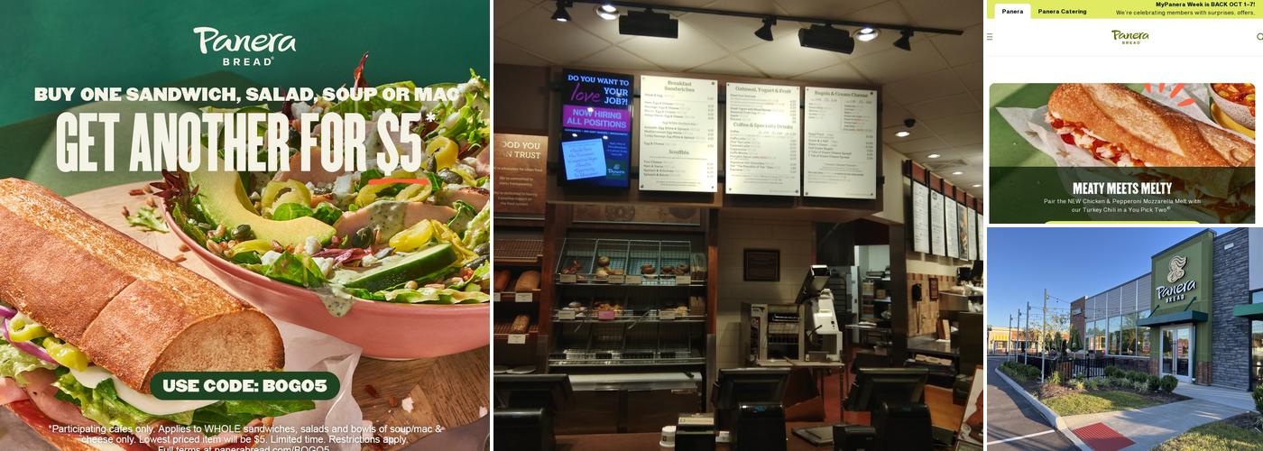 Panera Bread Menu