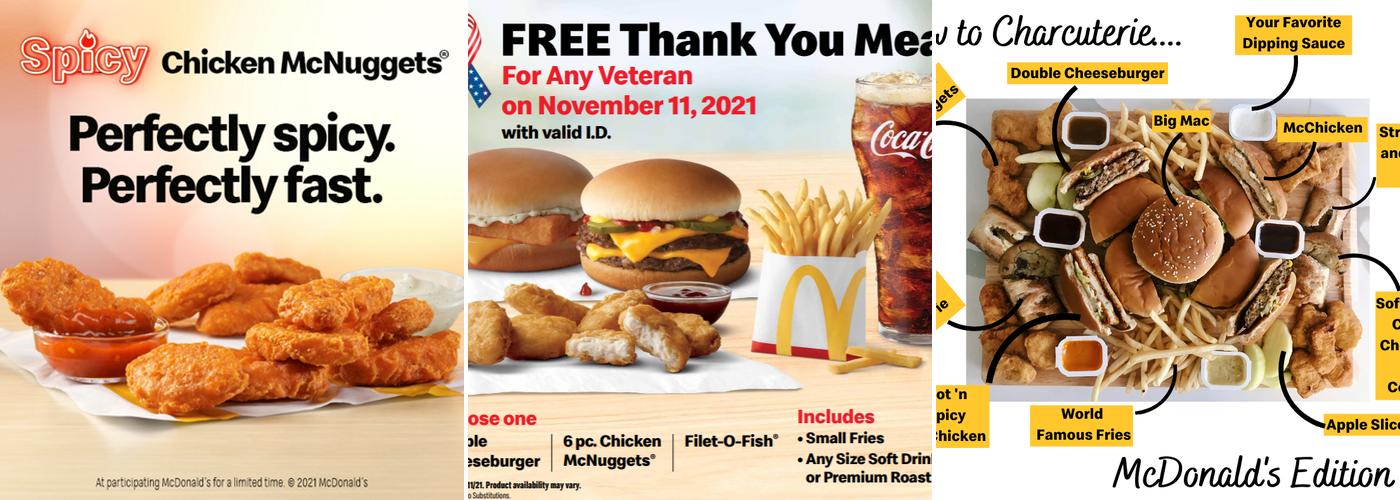 McDonald's Menu