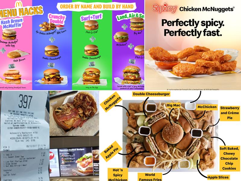 McDonald's Menu