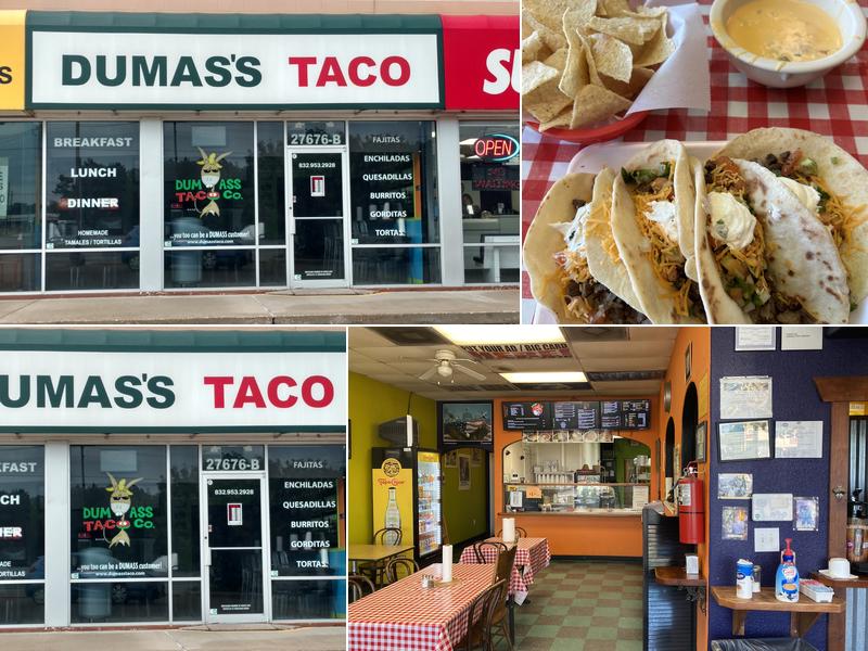 Dumass Taco 25435 FM2978 Suite 107, Tomball