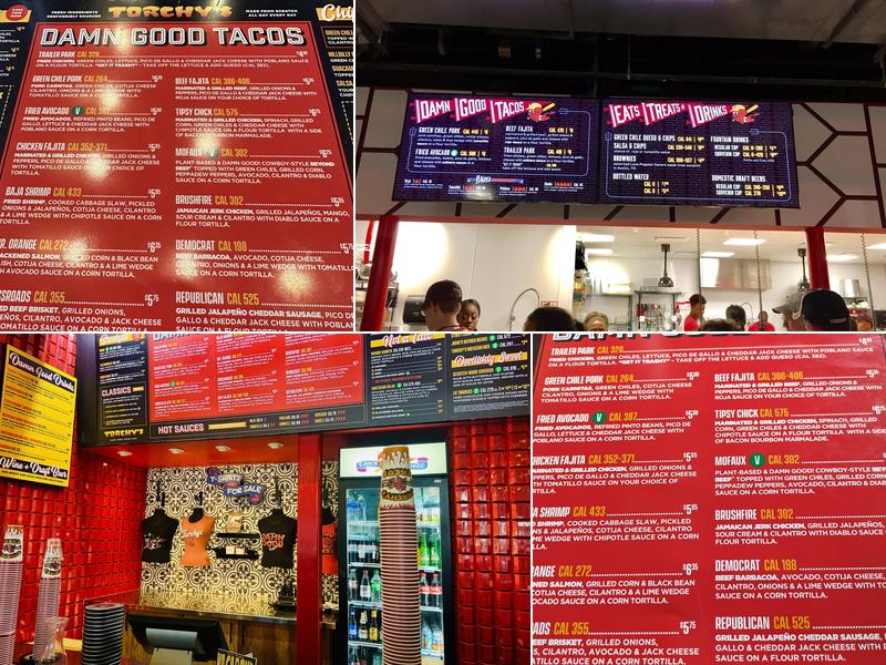 Torchy's Tacos Menu