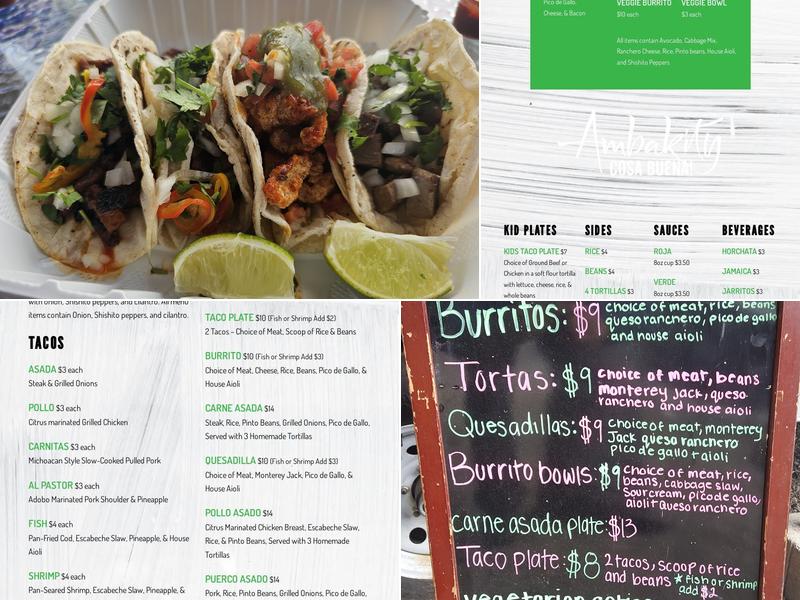 Ambakity Cocina Mexicana Menu