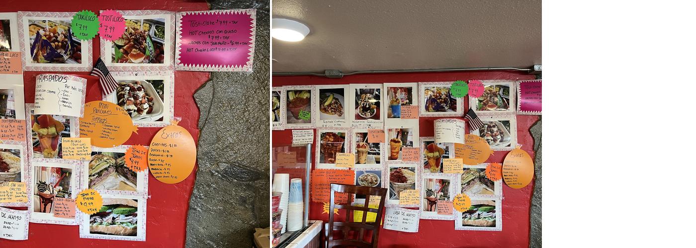 Wenatchee Piña Loca Menu