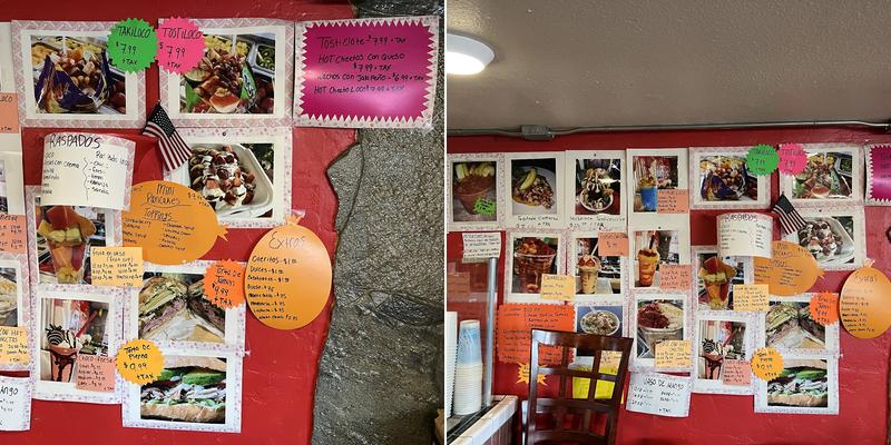 Wenatchee Piña Loca Menu