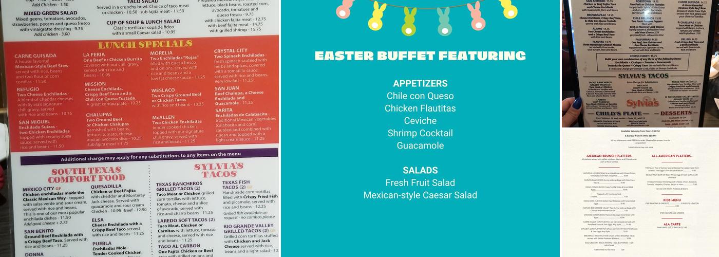 Sylvia's Enchilada Kitchen Menu