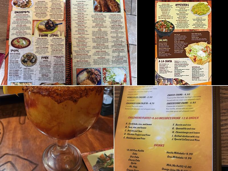 El Bandido - Oak Hill Menu