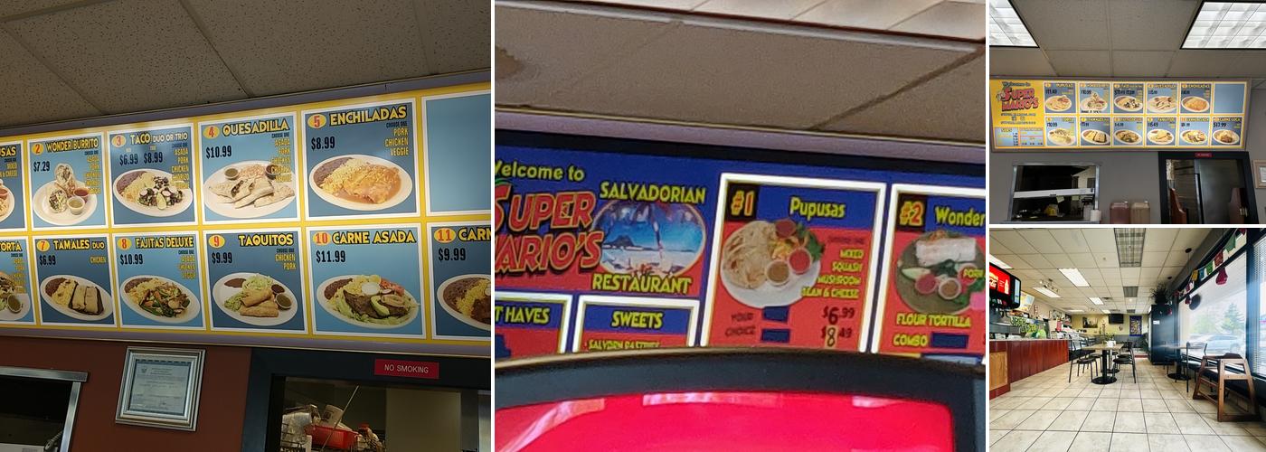 Super Mario's Menu