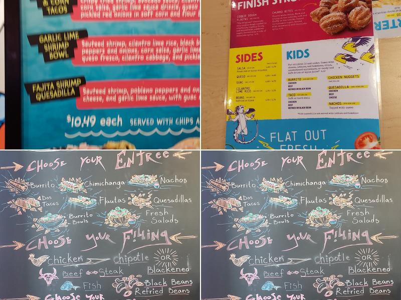 Tijuana Flats Menu