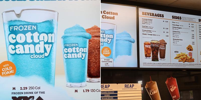 Burger King Menu