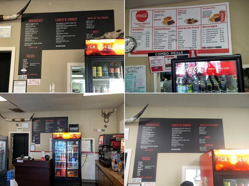 Tejano BBQ & More Menu