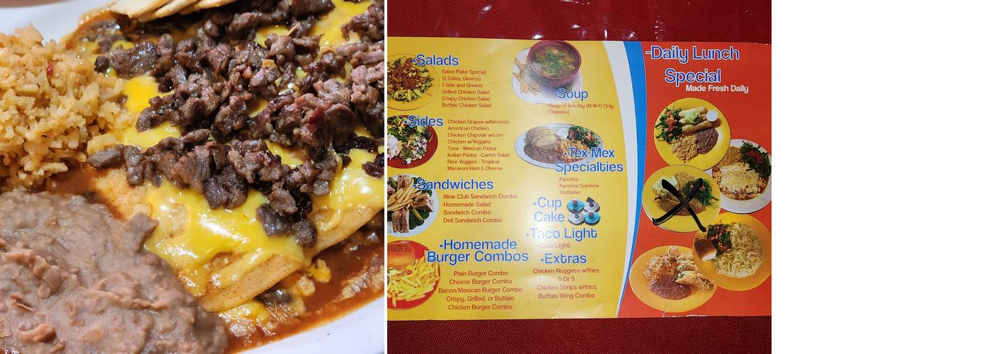 Tu Casa Menu