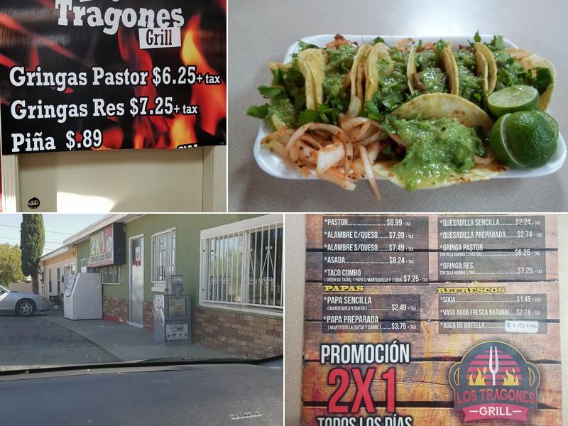 Los Tragones Grill Menu