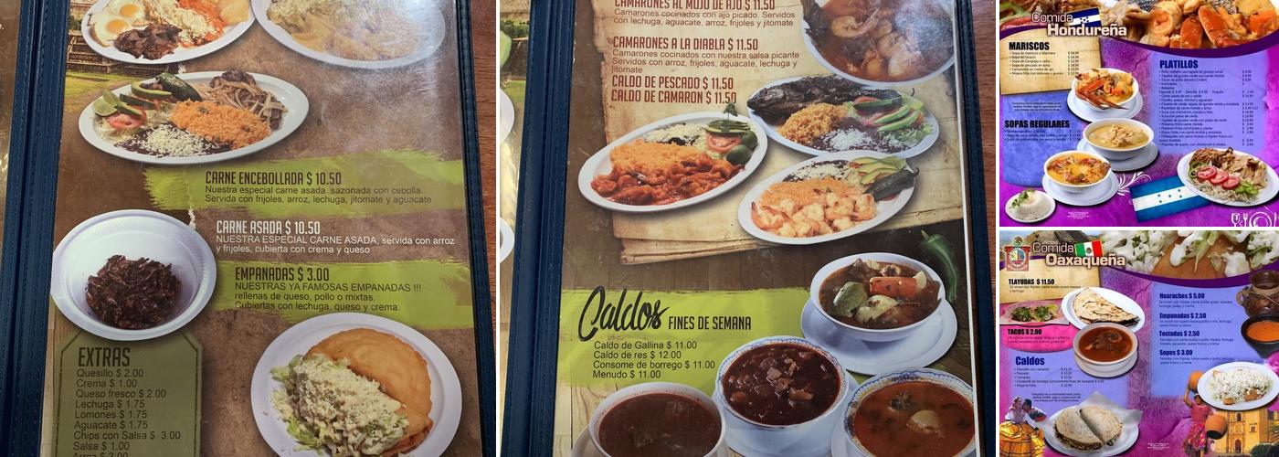 El Fandangos Menu