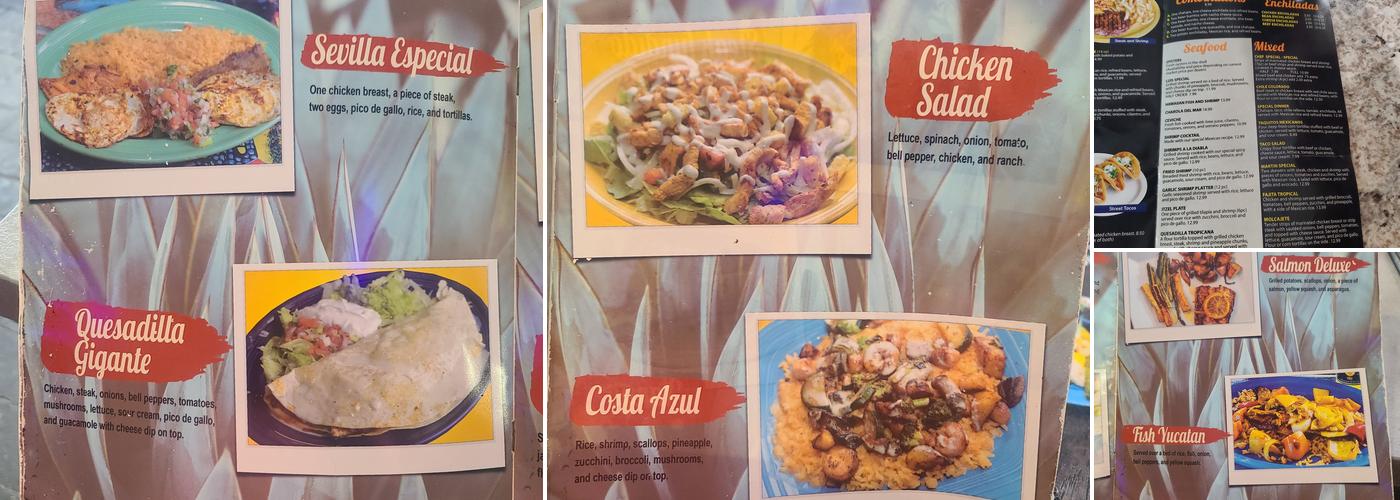 Cinco De Mayo Menu
