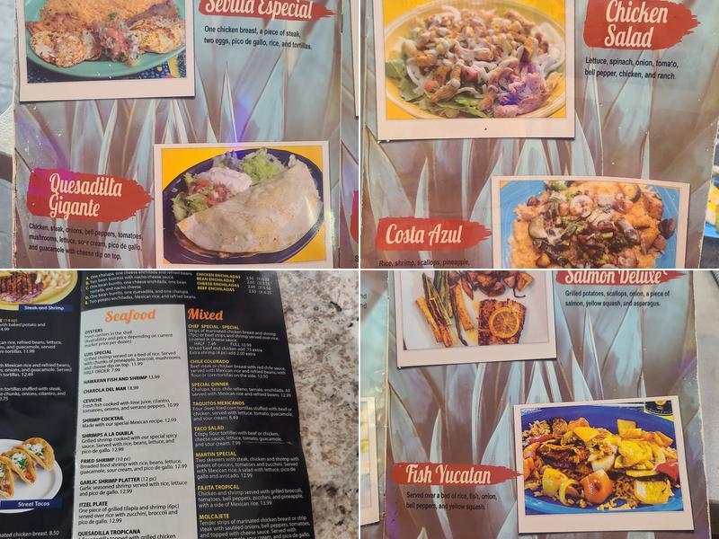 Cinco De Mayo Menu