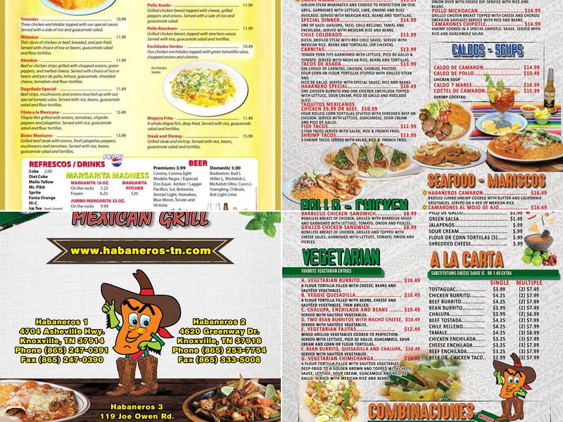 Habaneros III Mexican Restaurant, Clinton - Menu, Reviews (254), Photos ...