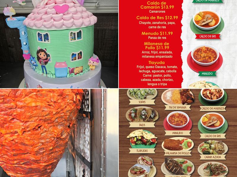 Monte Bello Panaderia y Taqueria Menu