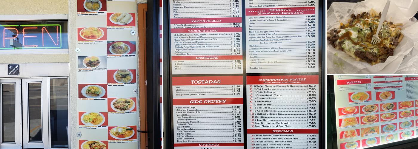 Los Carnales (29th St) Menu