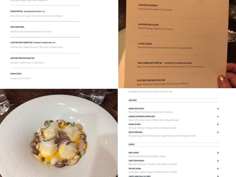 Protégé Menu