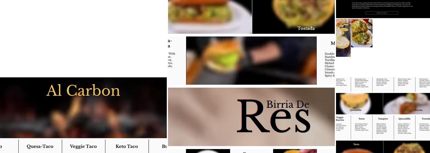 Taqueria El Poblano Estilo Tijuana #1 Menu