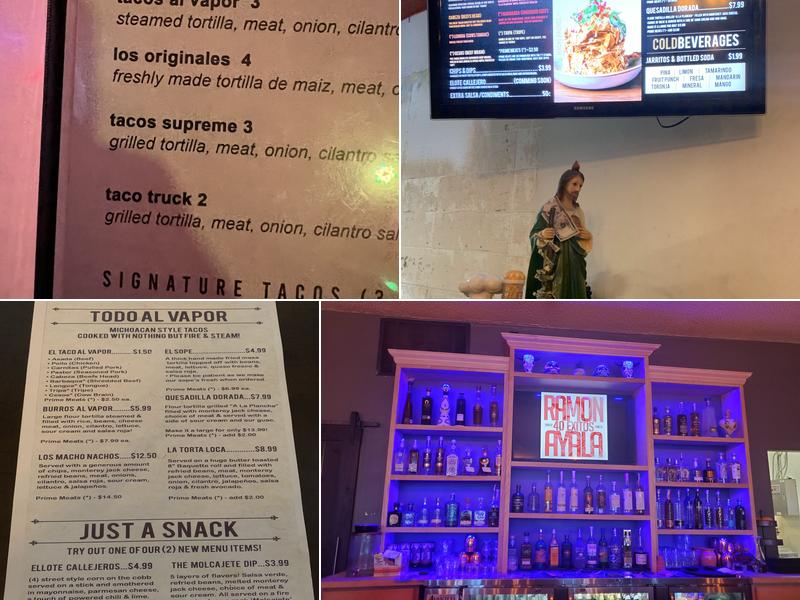 El Torito Taqueria & Mezcal House Menu