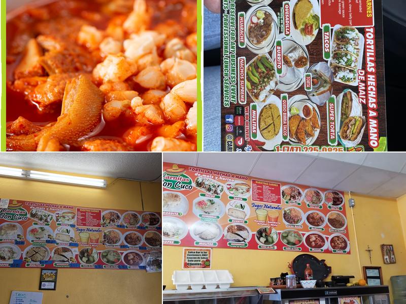 Carnitas Don Cuco Menu