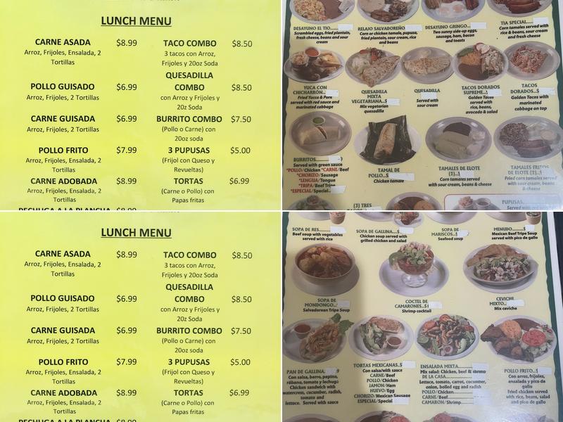 El Tio Menu