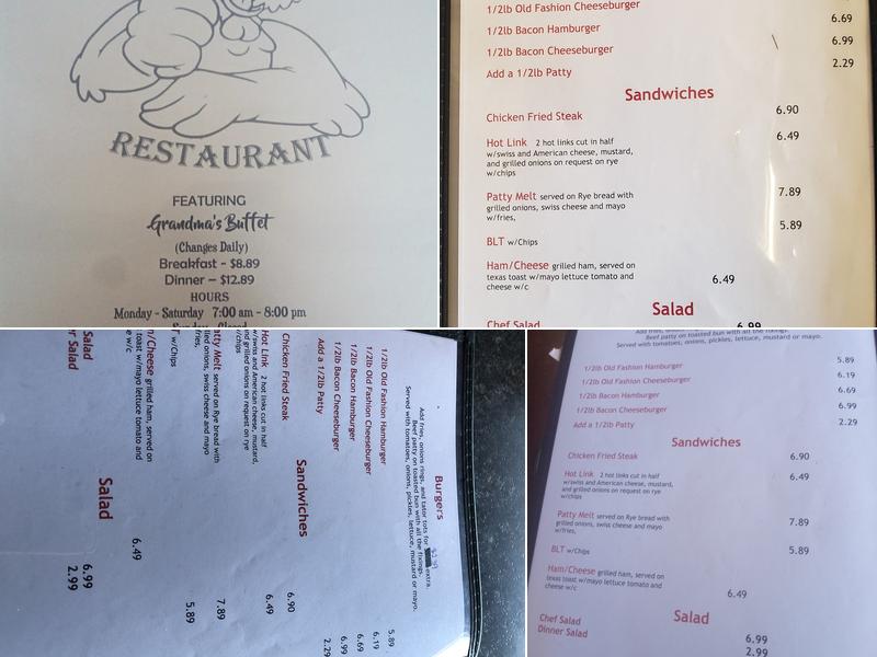 Fat Rooster Menu
