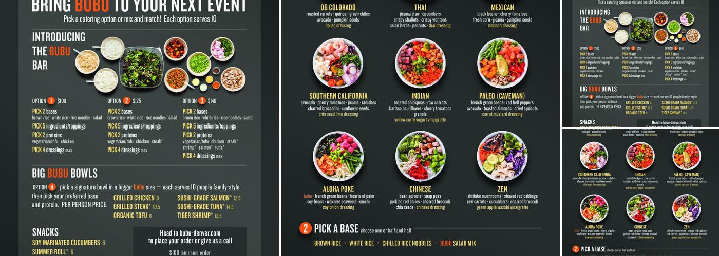 Bubu Menu