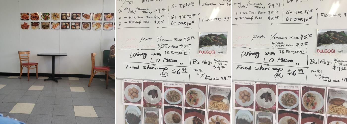 Wing Basket Menu