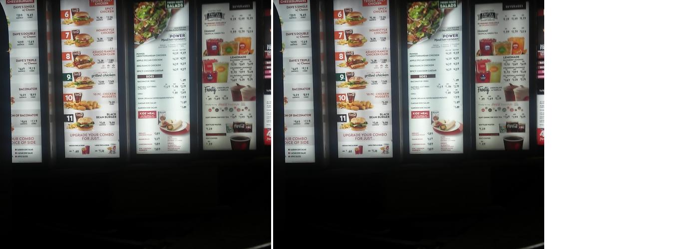Wendy's Menu