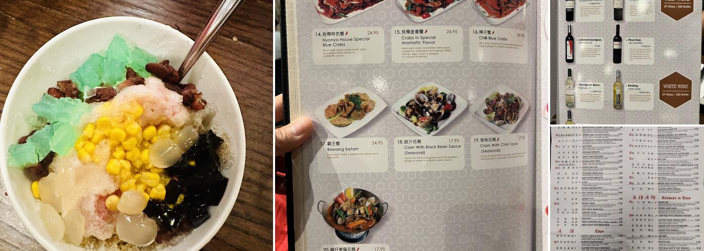 Nyonya Menu