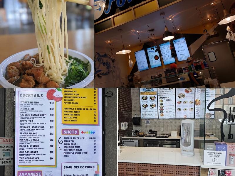 The Spot Asian Food Hall Menu