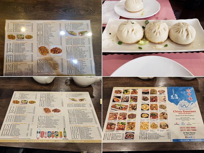China Gourmet Restaurant Menu