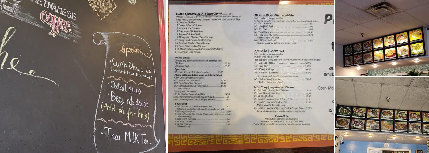 Pho 99 Menu